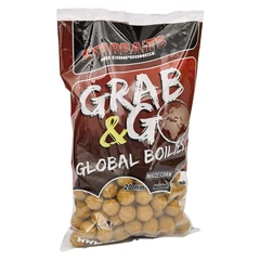 Starbaits Grab &amp; Go Global boilies SWEET CORN (édes kukorica)20mm 1kg bojli