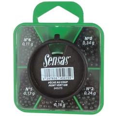 Sensas Sörét ólom szett Green 5 Sizes 7-2