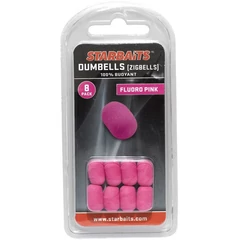 Starbaits Dumbells rózsaszín (lebegő csali) 8db