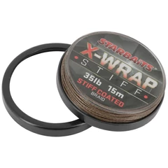 Starbaits Előkezsinór X WRAP STIFF COATED 35LB 15m