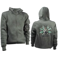 Gunki Pulóver Chief Khaki Zip Sweat M