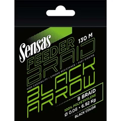 Sensas Előkezsinór Braid Black Arrow Feeder 130m 9,91kg 0,12mm