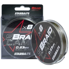 Starbaits Előkezsinór S Camo X8 300m 16,5kg 0,23mm