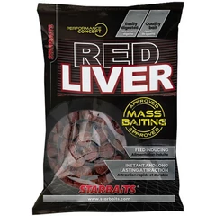 Starbaits Mass Baiting Boilies Red Liver 3kg 14mm