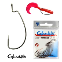Gamakatsu Worm Offset 1/0 6/cs.