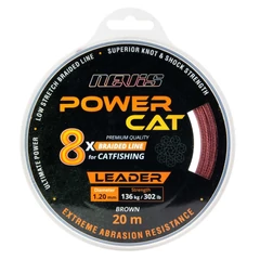 Nevis Powercat Braid Leader X8 20m 1.20mm
