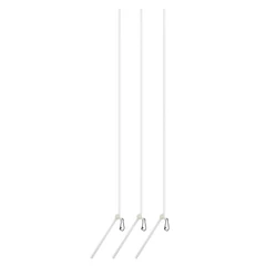 Nevis Gubancgátló cső 30cm 3/cs. fehér (3452-1)