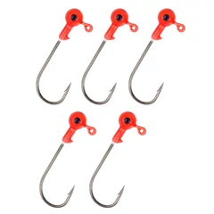 Nevis Gumihal fej piros 3/0 5g 5db/cs