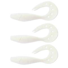 Nevis Twister Shad 11cm 3db/cs (Fehér)