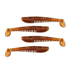 Impulse Shad 10cm 4db/cs barna-flitter