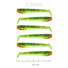 Nevis Impulse Shad 6.3cm 6db/cs (Watermelon)