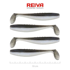 Reiva Flat Minnow Shad 10cm 4db/cs -Magic Fish-