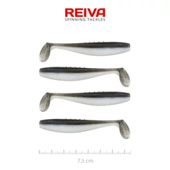 Reiva Flat Minnow shad 7,5cm 4db/cs -Magic Fish-