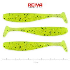 Reiva Flash Shad 15cm 3db/cs (Poppy green)