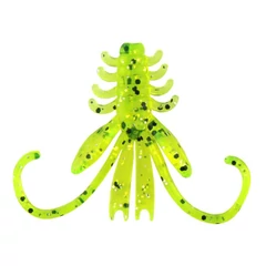 NYMPH 6cm 12db/cs Fluo Zöld Flitter