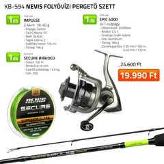 Nevis Folyóvízi pergető szett  1436-245+ 2535-440+ 3225-016