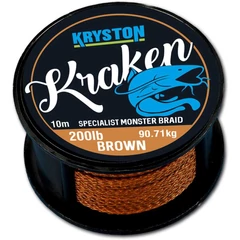 Kryston Kraken Monster Braid 200Lbs 10m Brown