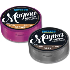 Kryston Magma Armour Coated Braid 45Lbs 15m Brown