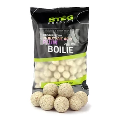 Stég Long Life Boilie 20mm 800g N-Butyric Acid-Plum