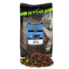 Stég Pva-Spod Mix 3-5-8mm 800g Fish