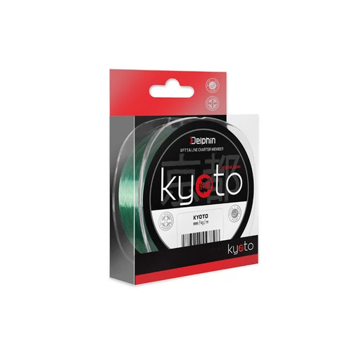 Delphin Monofil KYOTO zöld 0,165mm 2,5kg 5000m