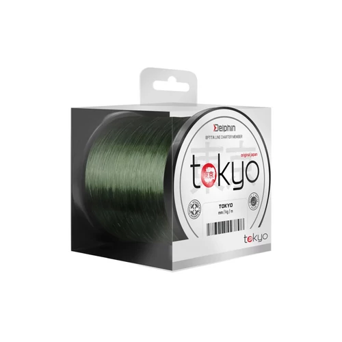 Delphin Monofil TOKYO zöld 0,33mm 8,2kg 600m