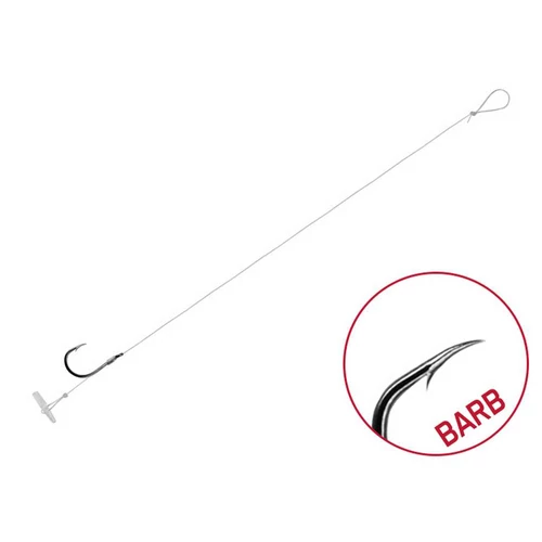 Delphin Kötött horog FLR Quickstop / 6db 12cm / 0,22mm / BARB Nr10