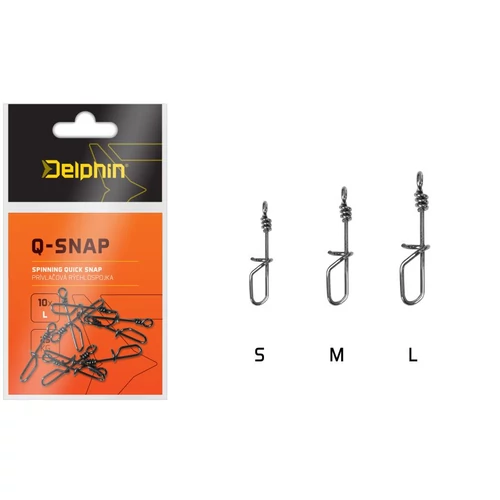 Delphin Pergető kapcsolat Q-SNAP / 10db / 0,6mm S
