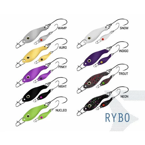Delphin Villantó RYBO 0.5g NEON Hook #8 Snap 00