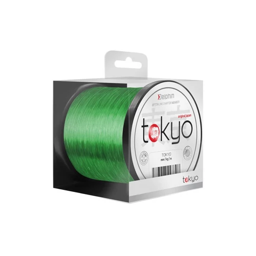 Delphin Tokyo monofil zsinór / fluo zöld 0,33mm 8,2kg 600m
