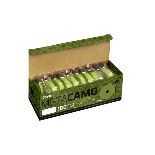Delphin MeTa Camo mérőszalag