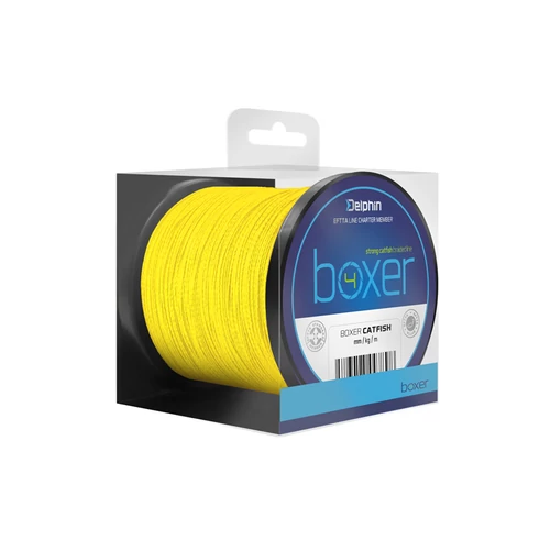 Delphin BOXER 4 / fluo sárga 0,60mm 52,6kg 1100m