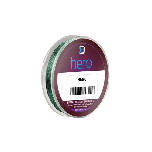 Delphin HERO 8 / zöld 0,50mm 26,4kg 10m