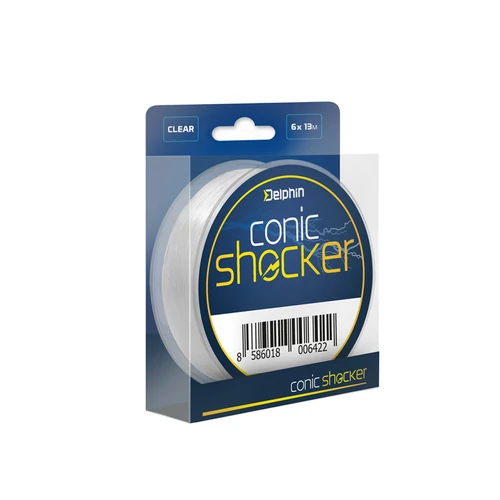 Delphin Kónuszos dobó előke Conic SHOCKER / 6x13m 0.28mm-0.50mm