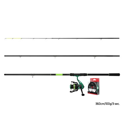261mm;Delphin GreenFEED feeder szett 300cm/100g + 3T + 0