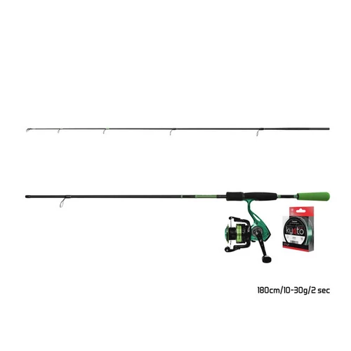 Delphin GreenSPIN Pergető szett 240cm/30g + 3T + 0