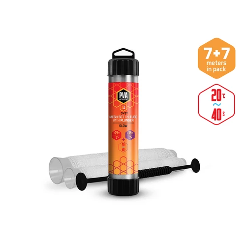 Delphin PVA n ́tastic háló szett 2 az 1 -ben / 7+7m 25mm + 35mm / lassan oldódás