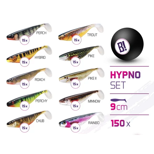Delphin Műcsali szettek BOMB Hypno 9cm / 150db 9cm