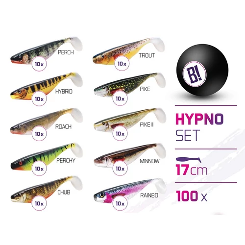 Delphin Műcsali szettek BOMB Hypno 17cm / 100db 17cm