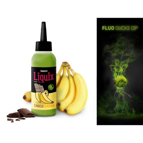 Delphin Fluo dip D SNAX LiquiX /100ml Csokoládé-Banán