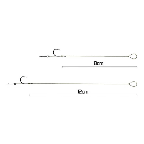 Delphin Kötött horog NOLIMIT Sting / 6db 12cm / 15lbs / BARB Nr4 / Sting 7mm