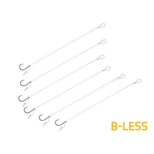 22mm / B-LESS Nr6 / Sting 7mm;Delphin Kötött horog FLR D-rig / 6db 8cm / 0