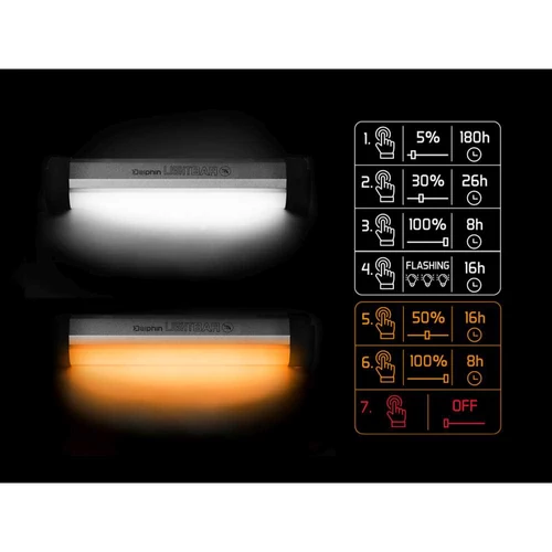 Delphin Sátorlámpa távirányítóval LightBAR UC 5700K 2000mAH