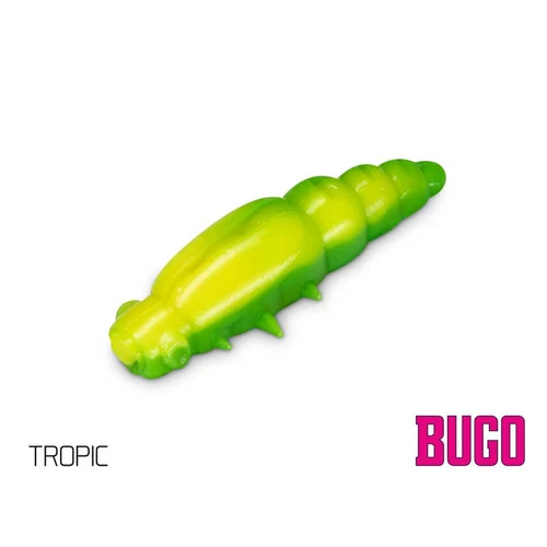 Delphin BUGO Cheese műlárva / 15db plasztik csali 4cm / TROPIC