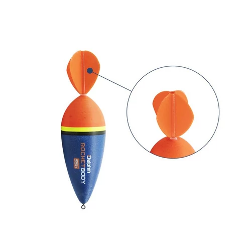 Delphin RocketBODY csukázó úszó 15g;Delphin RocketBODY csukázó úszó 15g