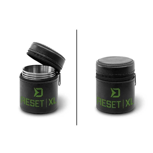 Delphin RESET XL 4in, 4x70ml,Rozsdamentes acél pálinkáspohár készlet