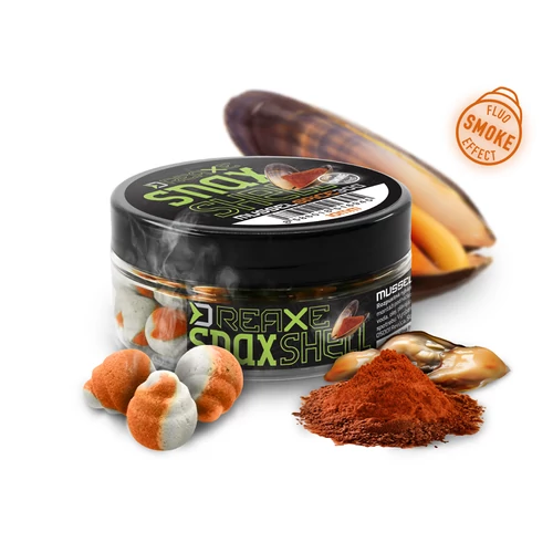 Delphin D SNAX SHELL csali 10mm/30g Kagyló-Fűszer/wafters/oldódó