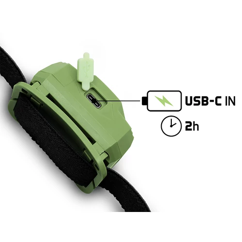 Delphin LUMIS fejlámpa 3W/220lm/1000mAh