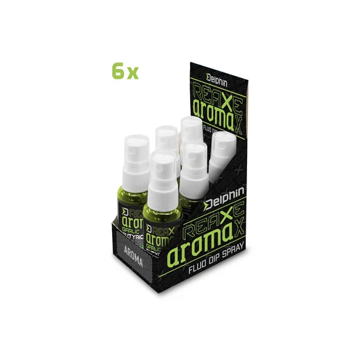Delphin AromaX/30ml dip spray Fokhagyma-vajsav/fluo zöld