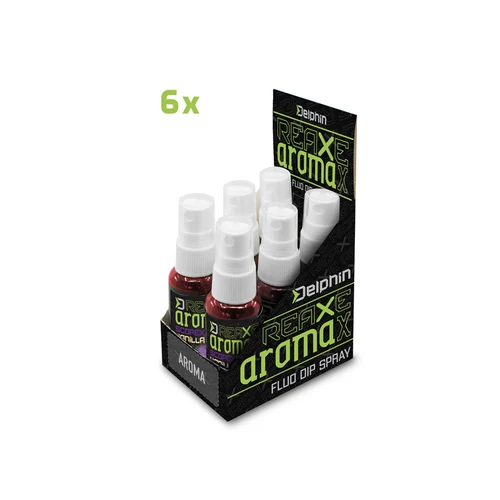 Delphin AromaX/30ml dip spray Scopex-vanília/piros